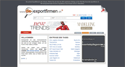 Desktop Screenshot of die-exportfirmen.ch